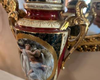 Royal Vienna porcelain vase