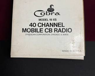 CintagecCobra Model 19 XS 40 Chanel Mobile CB Radio New In Box