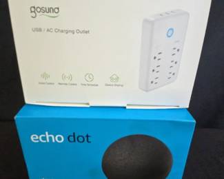 Alexa Dot And Gosund USB AC Charging Outlet