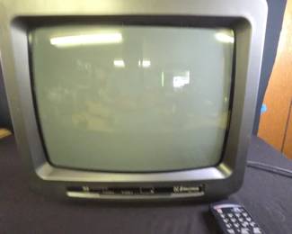 Vintage Emerson 13 Color TV With Remote