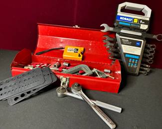 Toolbox And Tools Mystery Lot