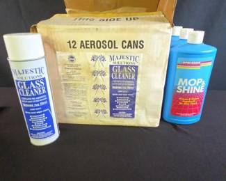 Majestic Solutions Glass Cleaner And Mop Shine