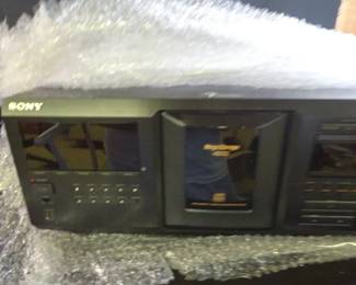 Sony Compact Disc Player And Storage