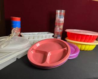 Picnic And Serving Ware Mystery Lot