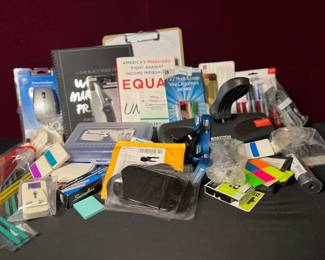 Misc Electrical And Office Supplies Mystery Lot