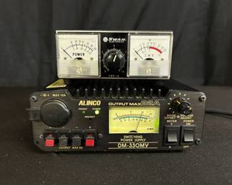 Alinco DM30MV Swan SWR1A Ham Radio Power Meter Combo
