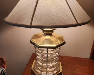 lucite lamp