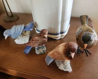 Stone birds from Peru