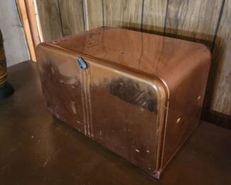 copper bread box