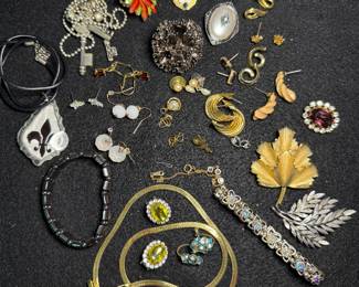 Vintage costume jewelry