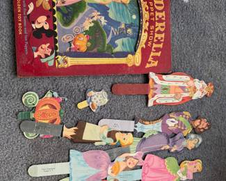 Cinderella puppet book