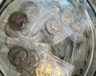 Silver quarters