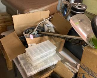 Misc tools, parts, fasteners