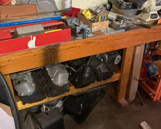 Small Block Ford heads, misc tools