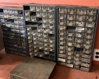 Fasteners and cabinet organizers