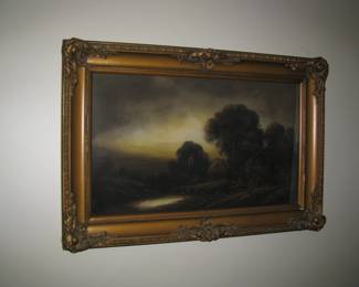 Reverse painting