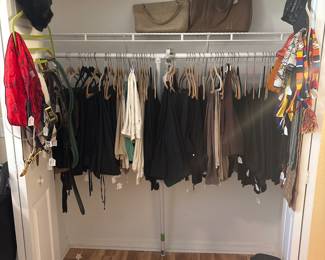 Designer clothing, belts, shoes, purses β’ Gucci
β’ Chanel
β’ Ferragamo
β’ Escada
β’ St. John
β’ Carlos Falchi
β’ Eric Javitz
β’ Bottega Veneta
β’ Stuart Weitzman
β’ Charles Jourdan
β’ Bally
β’ Cole Haan
β’ Tommy Bahama
β’ Paul Brent
β’ Saks and Dior