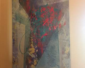 Original Artwork by Noble Signed 96 24" x 30"