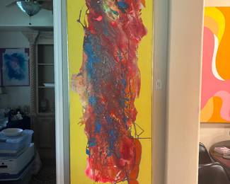 Original painting by Darlene Anderson 24.5" x 72"