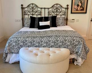 King Size Brass Bed