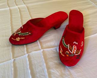 Vintage Beaded Shoes