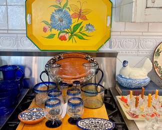 Colorful Vintage Items