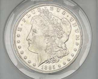 1885 O Morgan Dollar