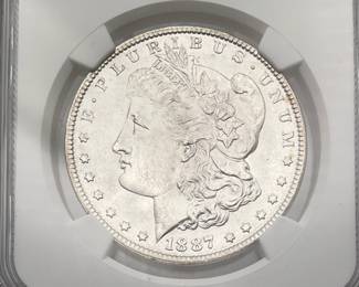 1887 Morgan Dollar 