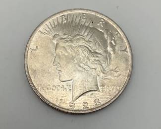 1923 Peace Dollar