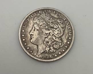 1886 Morgan Dollar