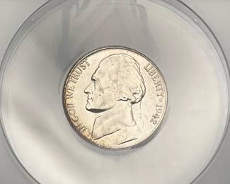 1942 P Jefferson Nickel 