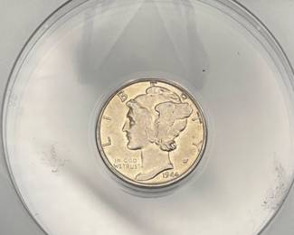 1944 Mercury Dime