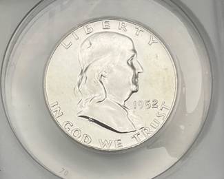 1952 Franklin Half Dollar