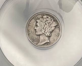 1921 Mercury Dime