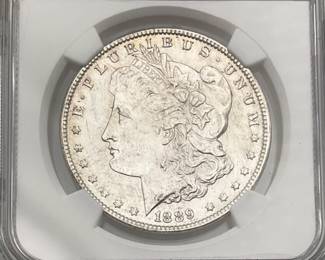 1889 Morgan Dollar