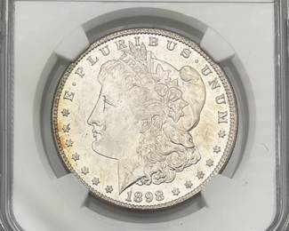 1898 O morgan Dollar