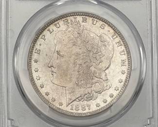 1887 Morgan Dollar