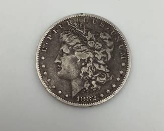 1882 O Morgan Dollar
