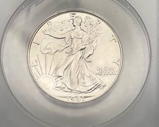 1941 Walking Liberty Half Dollar