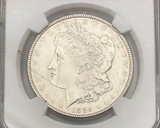 1889 Morgan Dollar