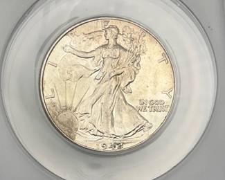 1942 Walking Liverty Half Dollar