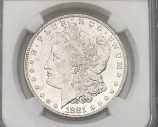 1881 S Morgan Dollar