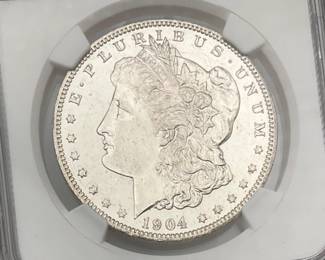 1904 O Morgan Dollar