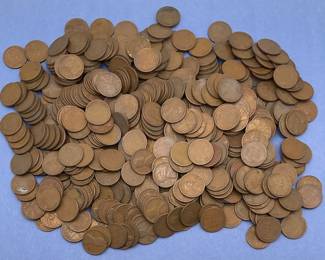 500 Wheat Cents 