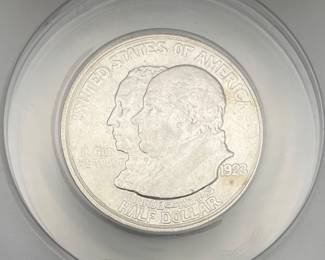 1923 S Monroe Doctrine Half Dollar