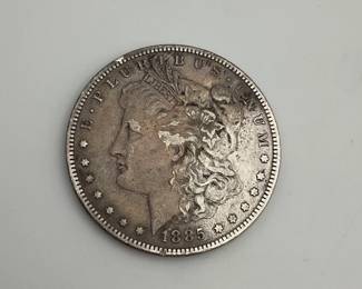 1885 Morgan Dollar 