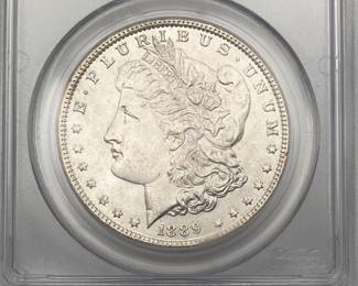 1889 US Morgan Silver Dollar
