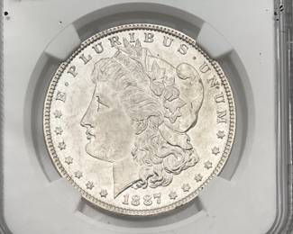 1887 Morgan Dollar