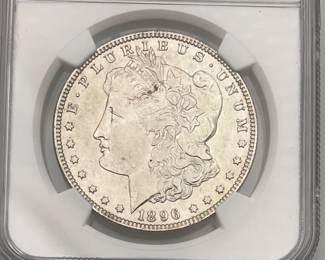 1896 Morgan Dollar