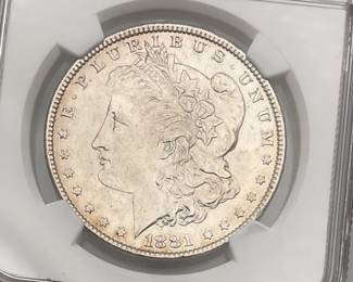 1881 Morgan Dollar